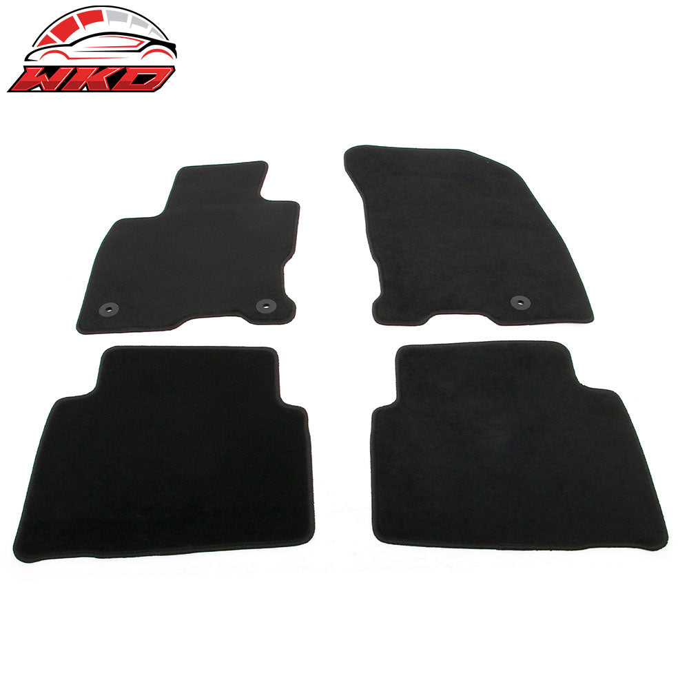 For 20-25 Lincoln Corsair Anti-Slip Front Rear Floor Mats Carpet Nylon Black 4PC