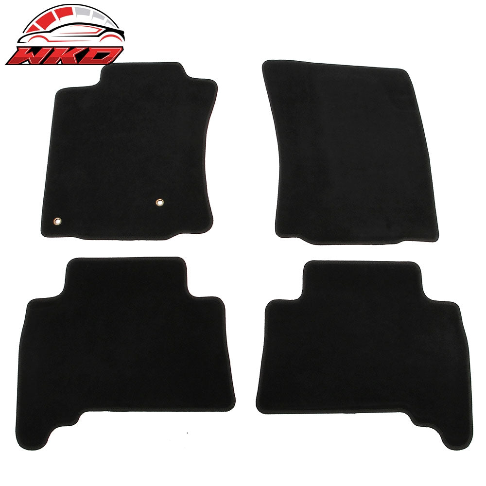 Wholesale 10-12 Toyota 4Runner Anti-Slip First Second Row Floor Mats Carpet Nylon 4PC