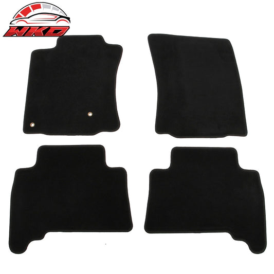 Wholesale 10-12 Toyota 4Runner Anti-Slip First Second Row Floor Mats Carpet Nylon 4PC - Wikond Auto