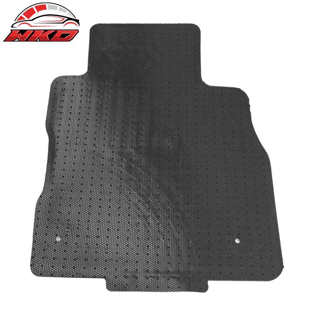 Fits 18-24 Nissan Kicks 5PC Heavy Duty Black Latex Floor Mats All Weather Carpet