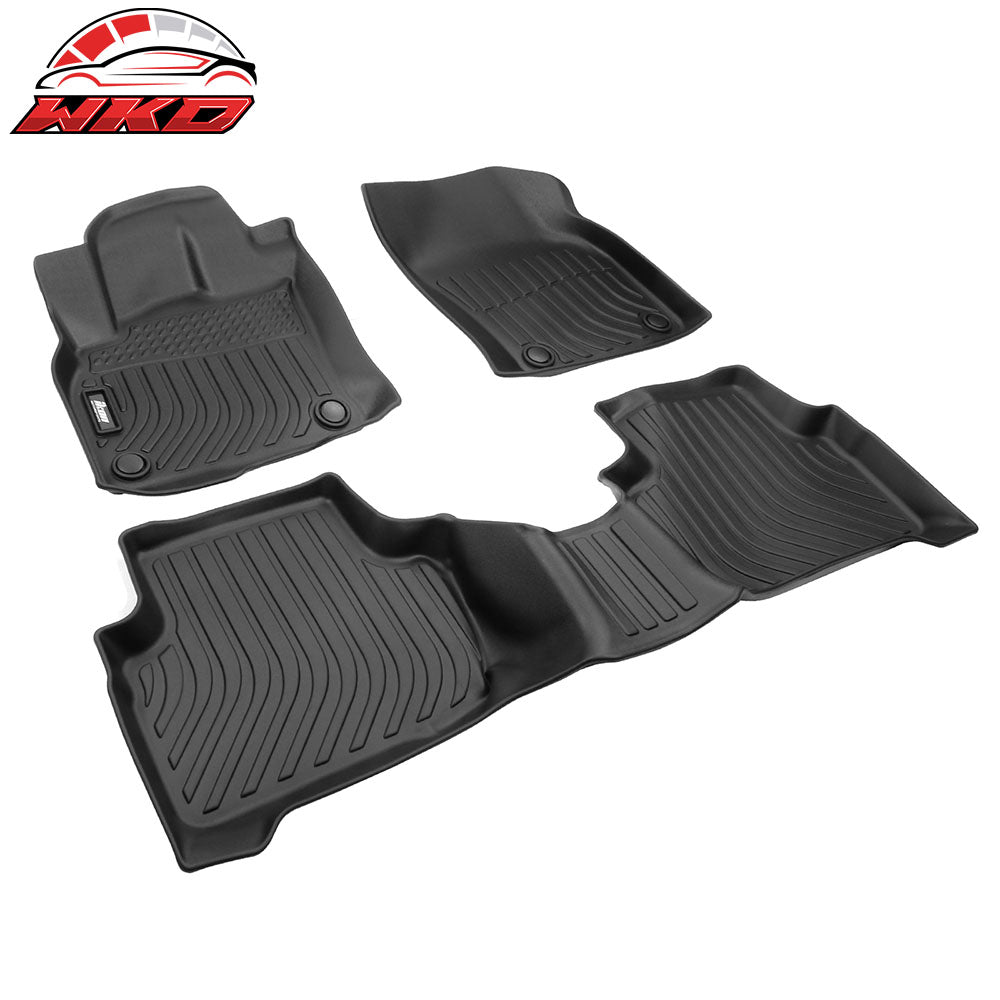 Fits 19-25 Audi Q3 All Weather 3D Molded Floor Mats 1st 2nd Row Carpet Liner TPE