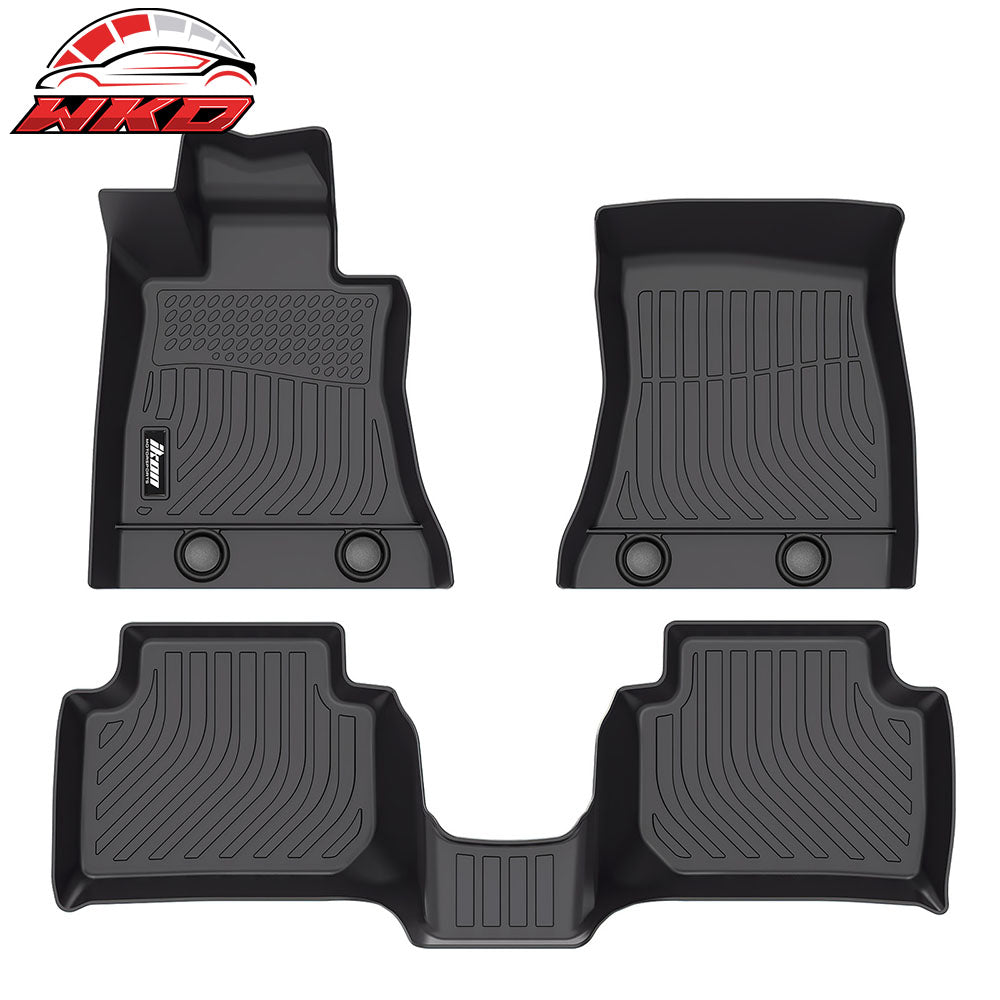 17-25 Alfa Romeo Giulia RWD Floor Mats TPE Carpets 3D All Weather Car Liner | Wholesale