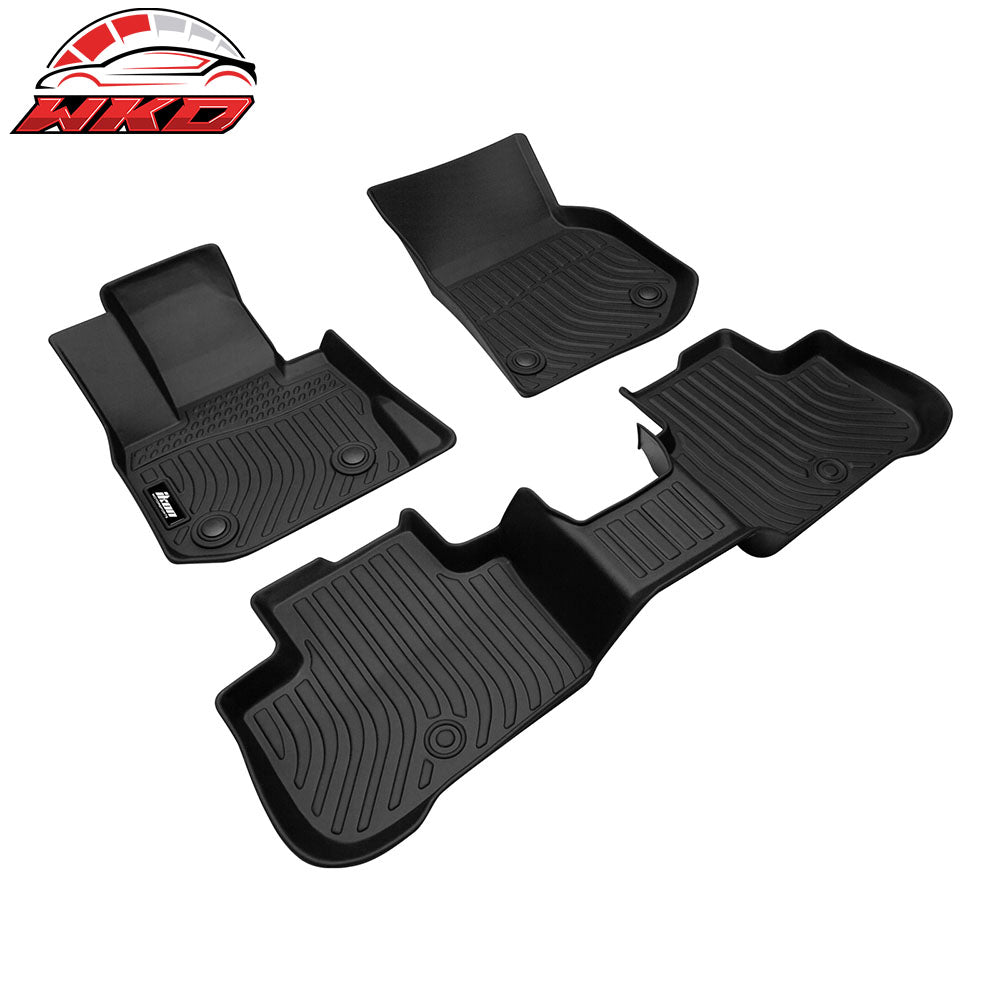Fits 18-24 BMW X3 G01 19-25 X4 G02 3D Floor Mats All Season Carpets Liner - TPE