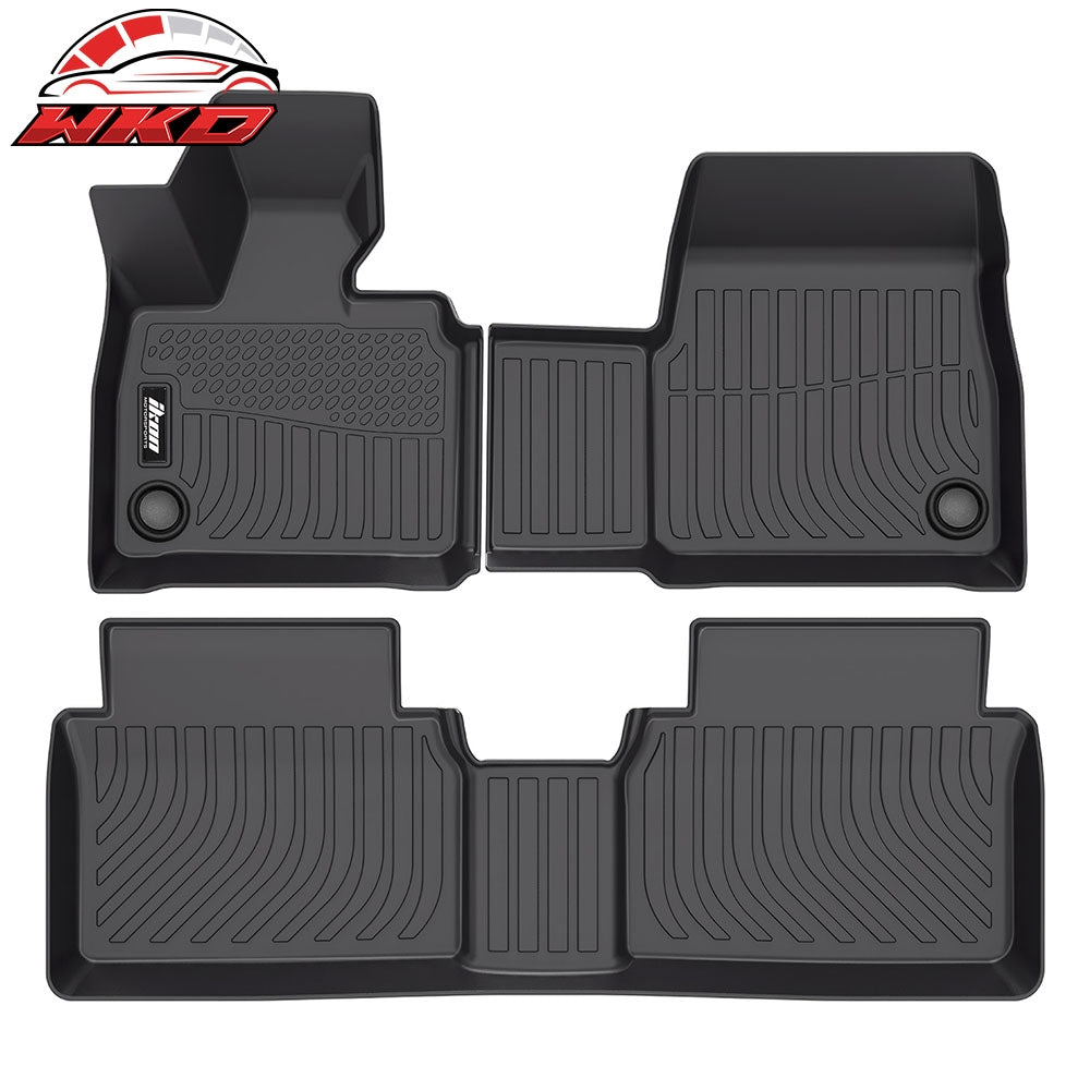14-19 BMW I01 i3 Floor Mats TPE Carpets 3D All Weather 1st 2nd Row Liner | Wholesale