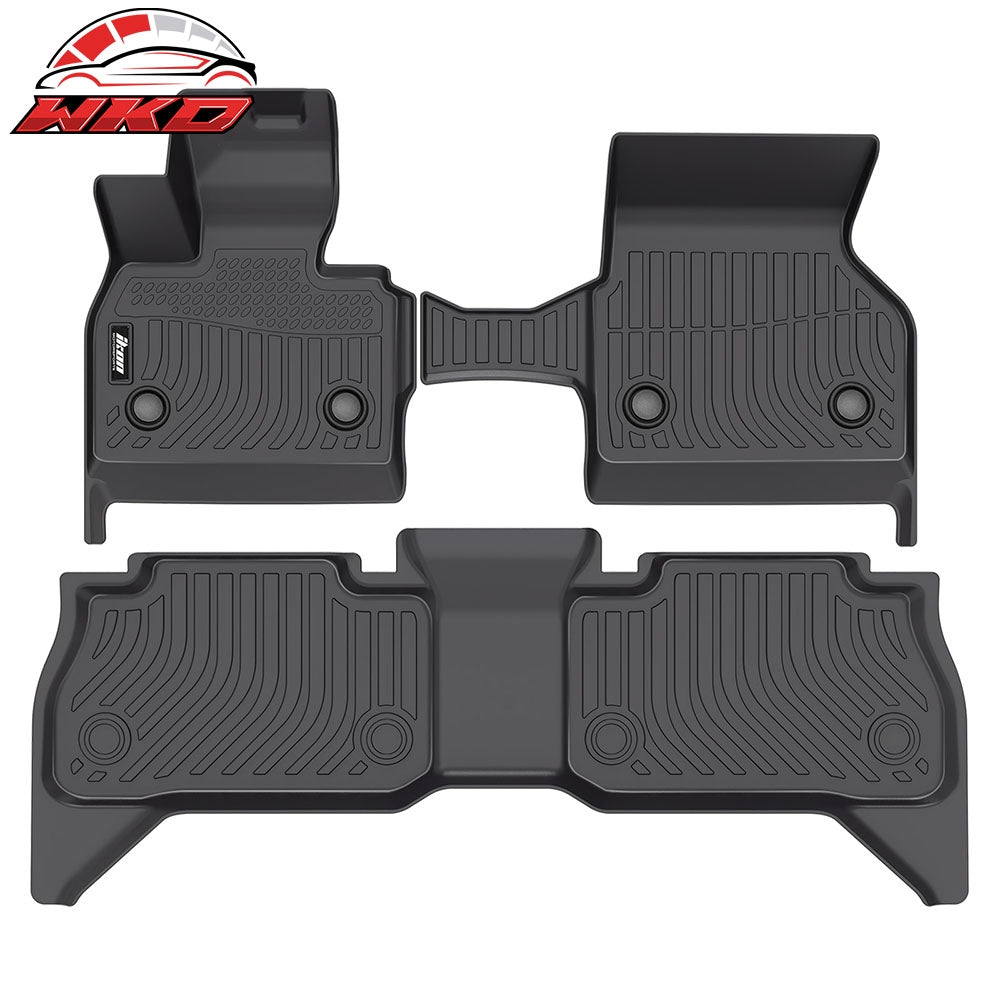 22-26 BMW I20 IX Floor Mats TPE Carpets 3D All Weather 1st 2nd Row Liner | Wholesale