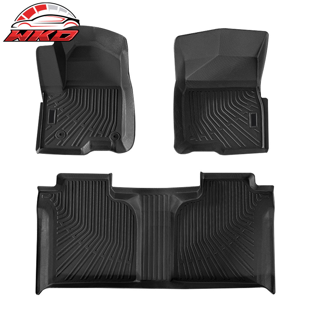19-24 Sierra Silverado 1500 2500 3500 HD Floor Mats Liners All Weather TPE | Wholesale