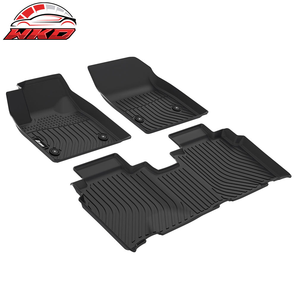 For 24-26 Chevy Blazer EV 23-26 Cadillac Lyriq Floor Mats Carpets Liner TPE 3PCS