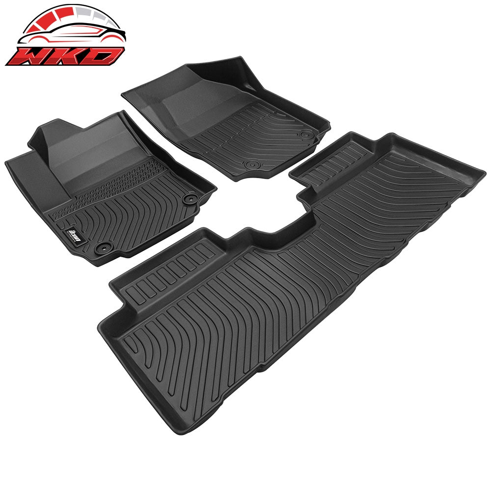 Fits 18-24 Equinox GMC Terrain 3D Floor Mats All Weather Heavy Duty TPE Carpet