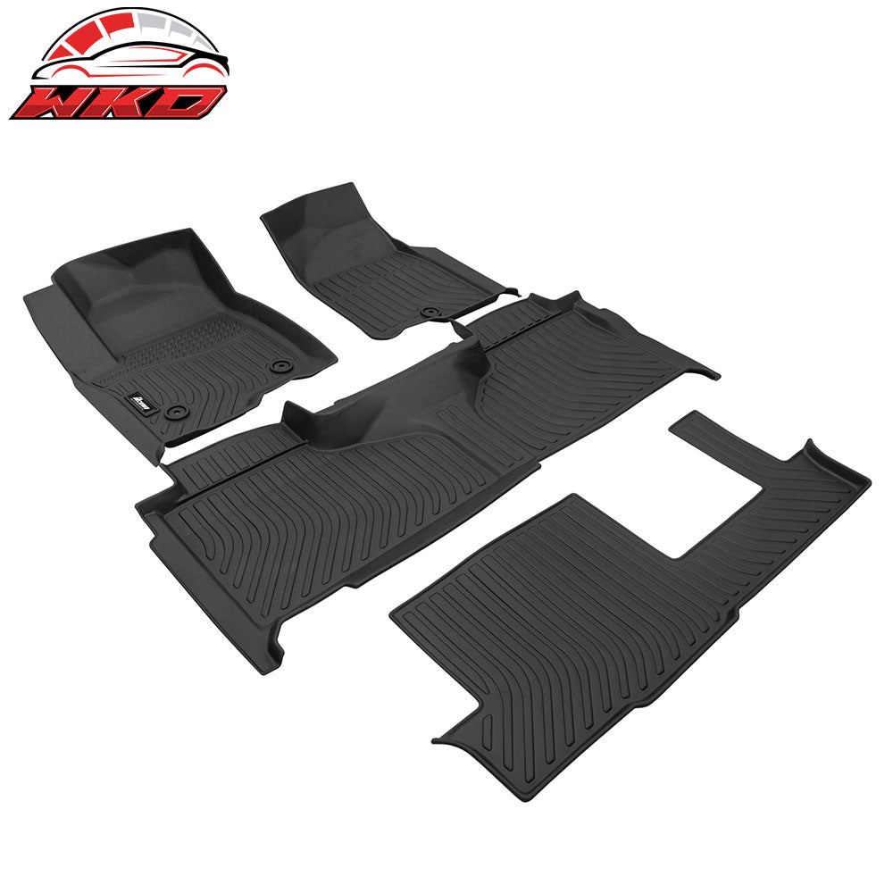 Wholesale 21-25 Chevy Tahoe/GMC Yukon/Cadillac Escalade 8 Seat 3D Floor Mats Liner TPE