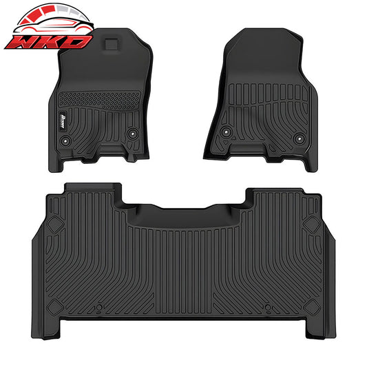 19-24 Ram 1500 Crew Cab All Weather 3D Molded Floor Mats Carpets Liner TPE | Wholesale