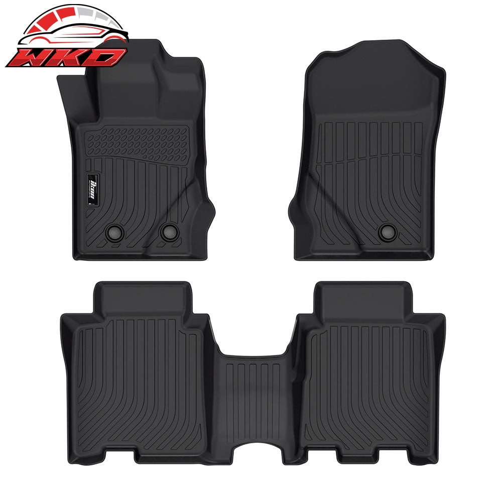 21-26 Ford Bronco 4DR Floor Mats All Weather TPE 3D Front Rear Row Carpets | Wholesale