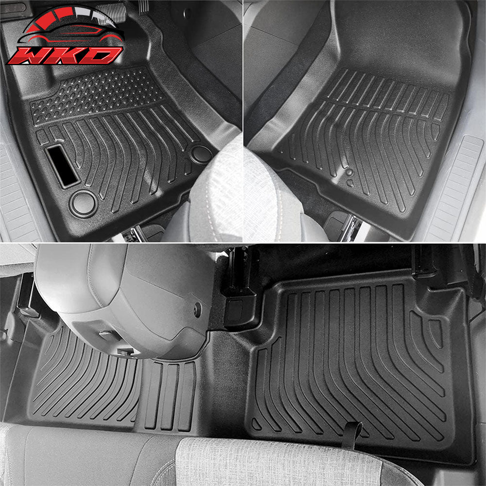 Fits 21-25 Ford Bronco Sport All Weather 3D Molded Floor Mats Carpets Liner TPE