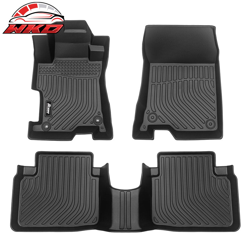 Wholesale 08-12 Honda Accord All Weather 3D Molded Floor Mats Carpets Liner Cover TPE