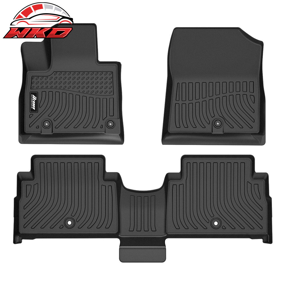21-23 Hyundai Santa Fe Hybrid 3D All Weather Floor Mats Carpet Pad TPE | Wholesale