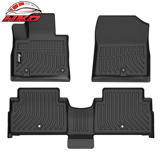 21-23 Hyundai Santa Fe Hybrid 3D All Weather Floor Mats Carpet Pad TPE | Wholesale