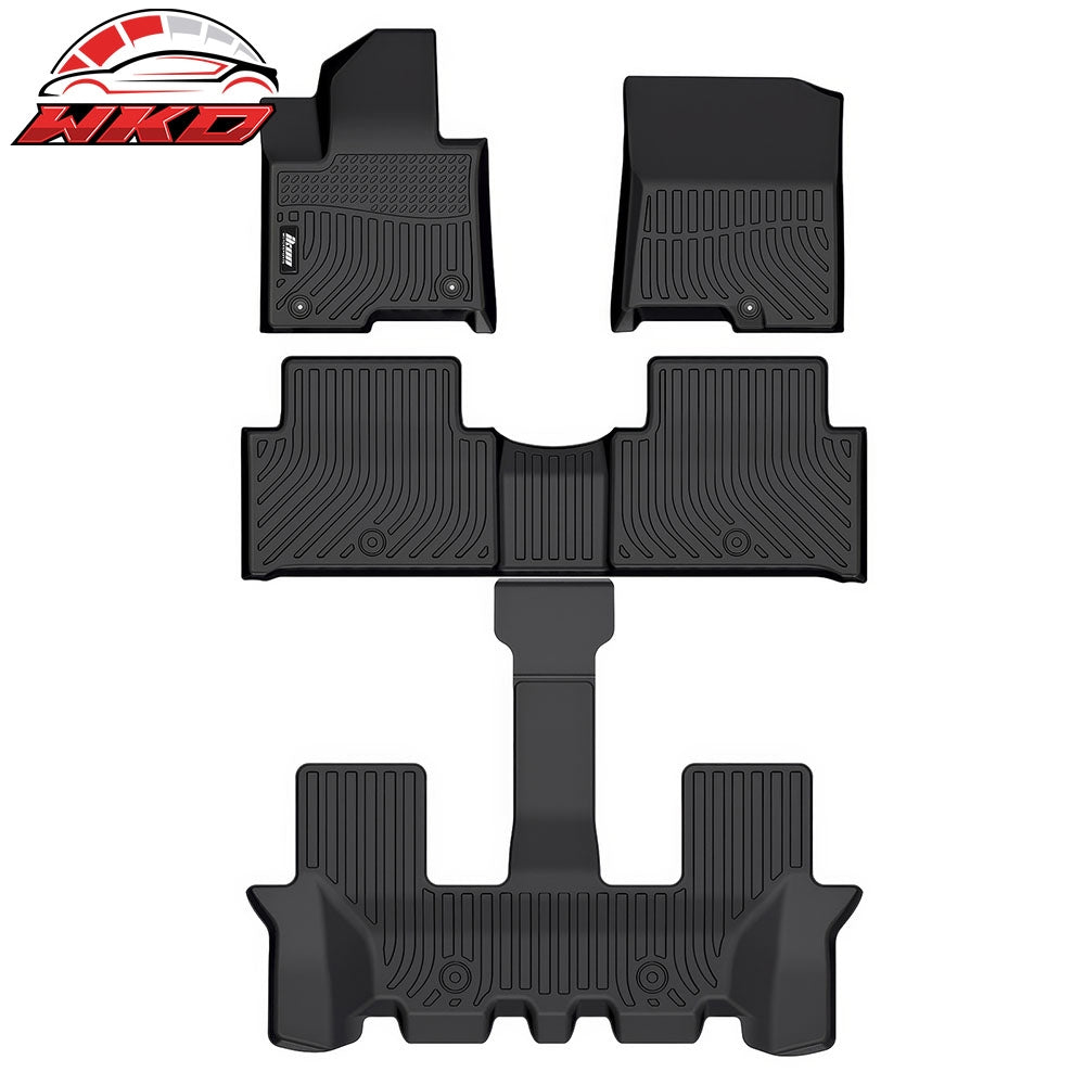 21-26 Kia Sorento All Weather TPE Floor Mats 3D Molded Carpets Guard 4PCS | Wholesale