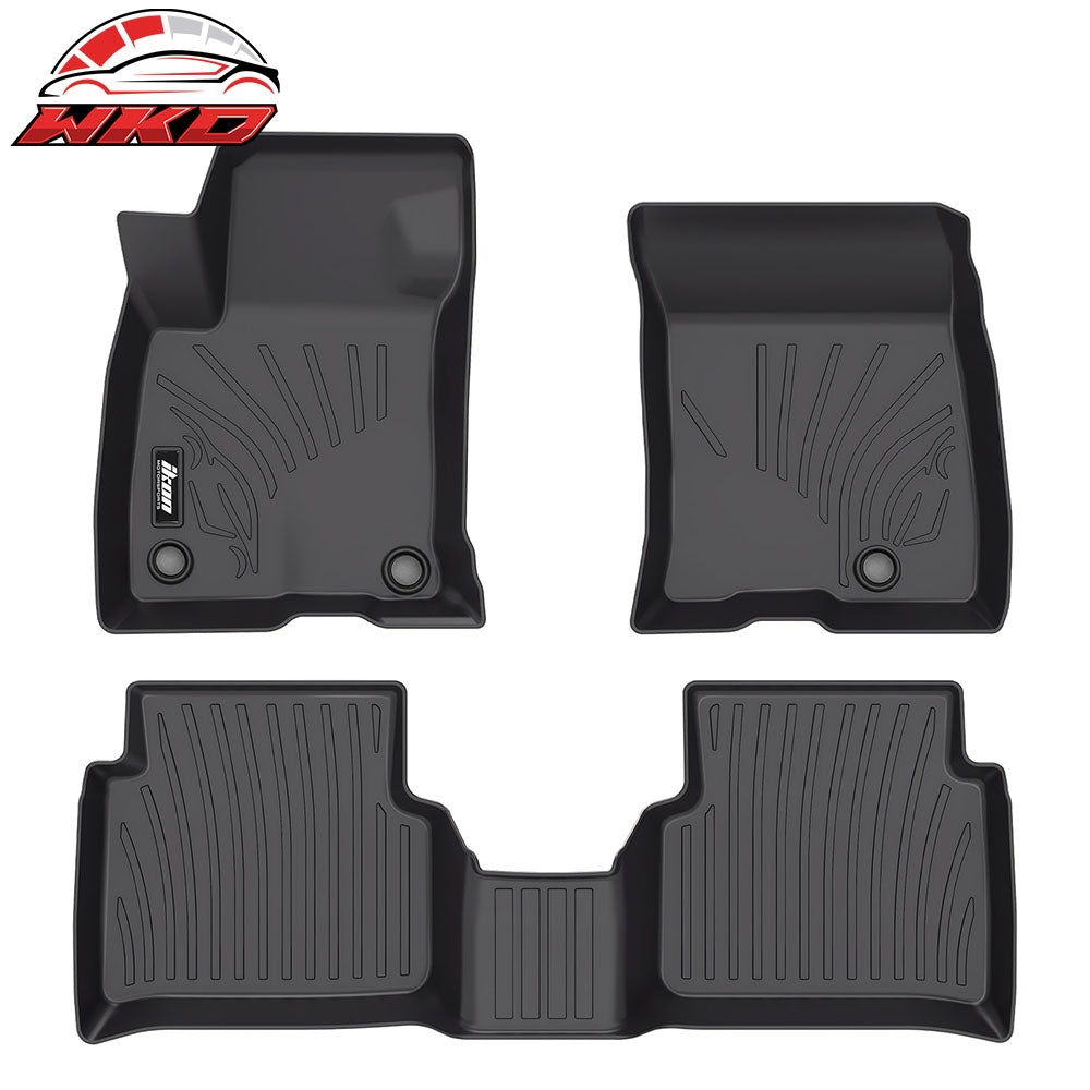 20-26 Lincoln Corsair Floor Mats TPE Carpet 3D All Weather IKON Style Liner | Wholesale