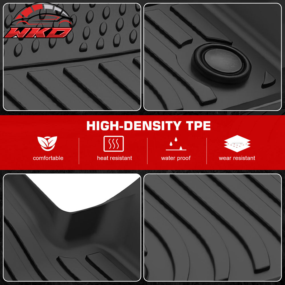 Fits 20-25 Land Rover Range Rover Evoque Floor Mats TPE Carpet All Weather Liner