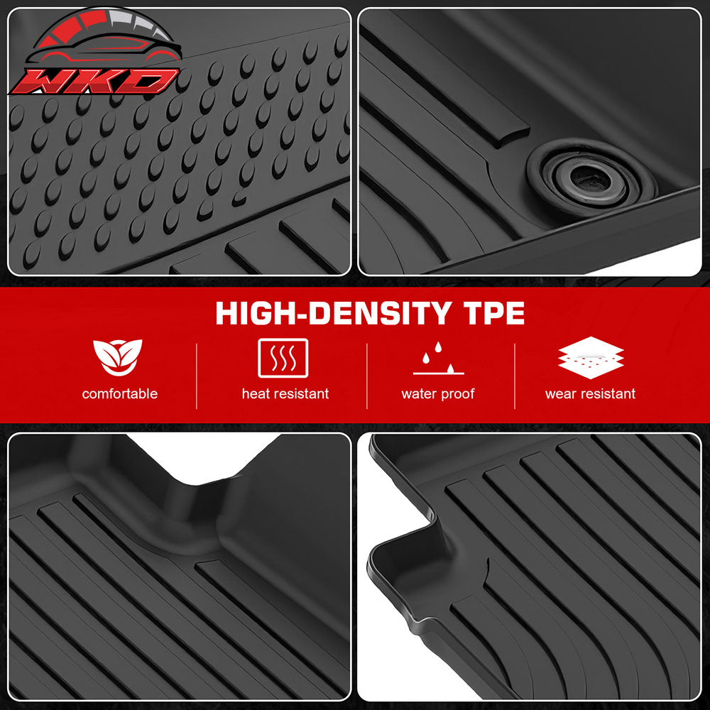 Fits 19-25 Lexus UX200/UX250h/UX300h Floor Mats TPE All Weather 3D Carpets Liner