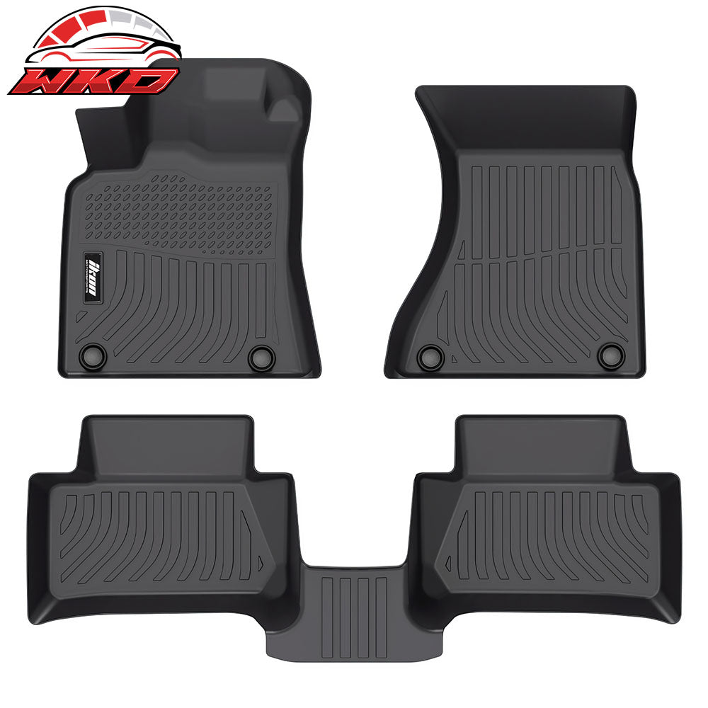 22-25 Benz V297 EQS Sedan W/O Rear MBUX Tablet 3D TPE Floor Mats Liners | Wholesale
