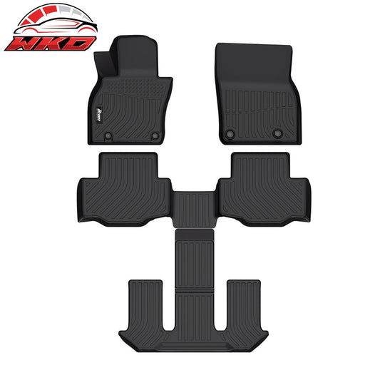 2024-26 Mazda CX-90 Floor Mat All Weather TPE 3D Carpets Liner Guard Full 4PC | Wholesale