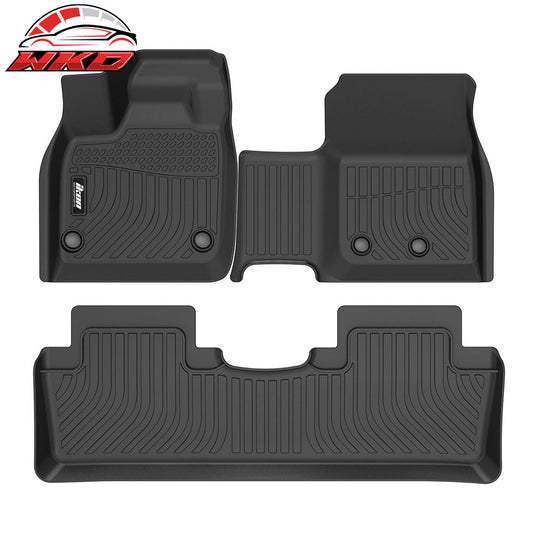 2023-25 Nissan Ariya Non-Slip 3D Molded Floor Mats All Weather TPE Carpet 3PC | Wholesale