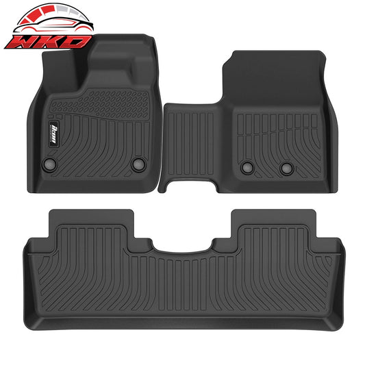 2023-25 Nissan Ariya Non-Slip 3D Molded Floor Mats All Weather TPE Carpet 3PC | Wholesale
