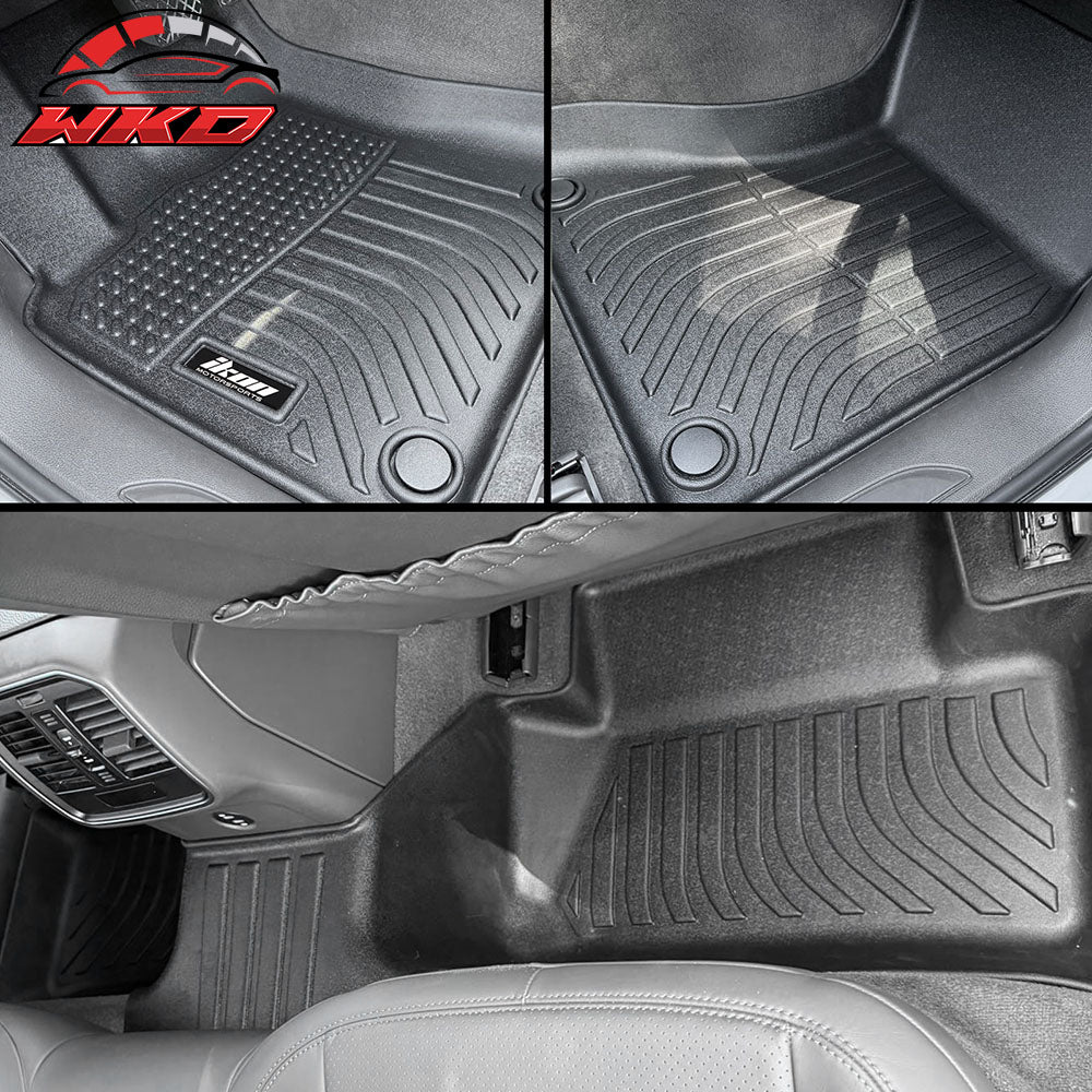 Fits 15-25 Porsche Macan All Weather Waterproof 3D TPE Floor Mats Liners Carpets