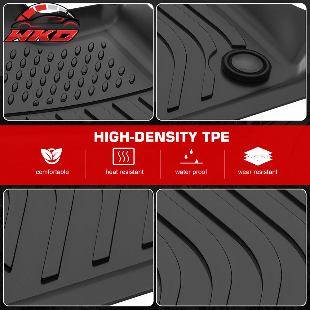 Fits 24-25 Porsche Panamera 4 All Weather Waterproof 3D TPE Floor Mats Liners