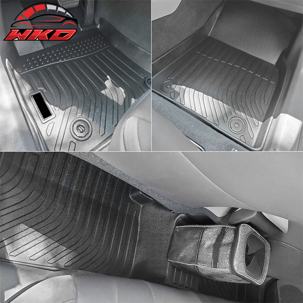 Fits 18-24 Toyota Camry All Weather 3D Molded Floor Mats Carpets Liner Guard TPE