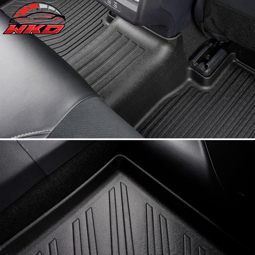 Fits 25-26 Toyota Camry Hybrid Non-Slip Floor Mats All Weather TPE Carpets 3PCS