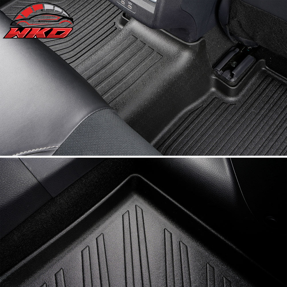 Fits 25-26 Toyota Camry Hybrid Non-Slip Floor Mats All Weather TPE Carpets 3PCS