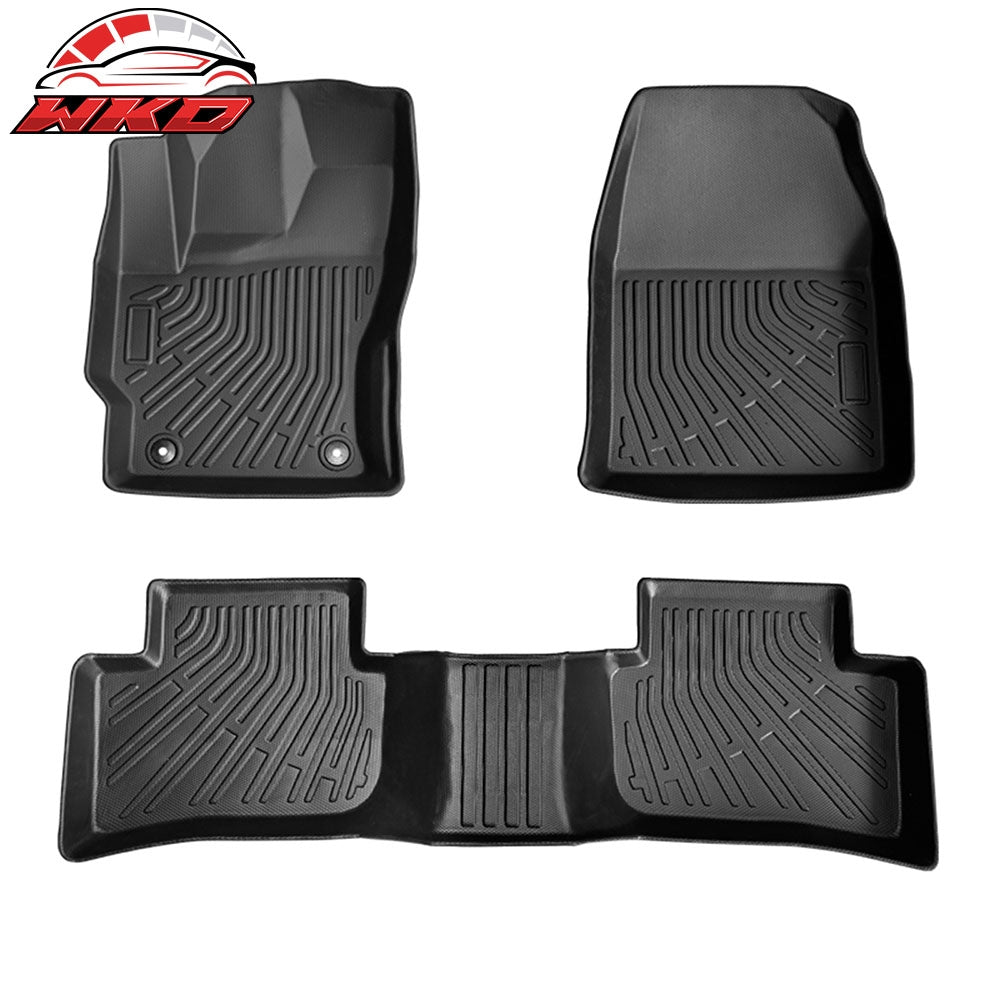 2022-2026 Corolla Cross AWD Floor Mats All Weather Protection Liners TPE Carpets | Wholesale