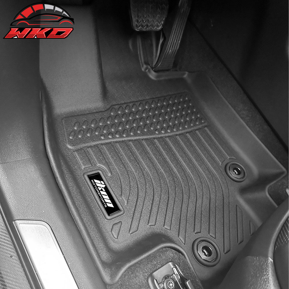 Fits 24-25 Toyota Grand Highlander 7 Seats 3D Floor Mats All Season Carpet - TPE