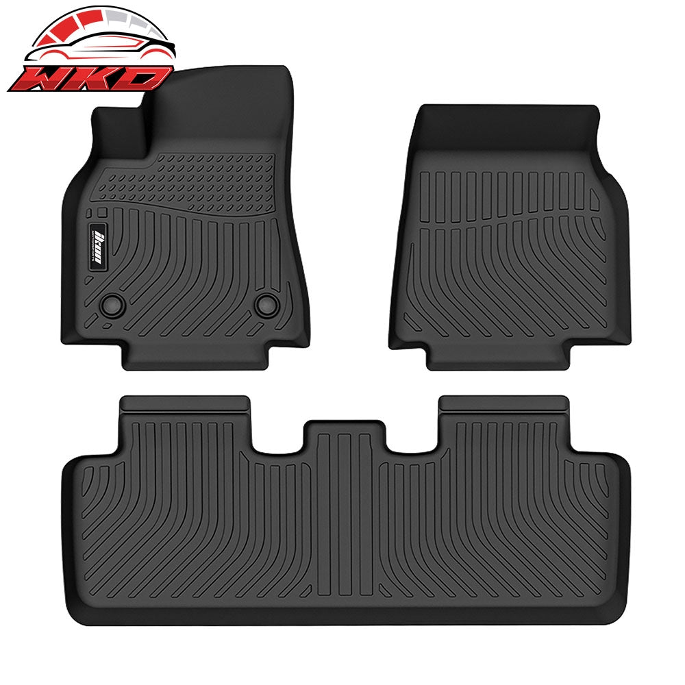 Wholesale 20-2025 Tesla Model Y All Weather 3D Molded Floor Mats Carpet Liner Guard TPE