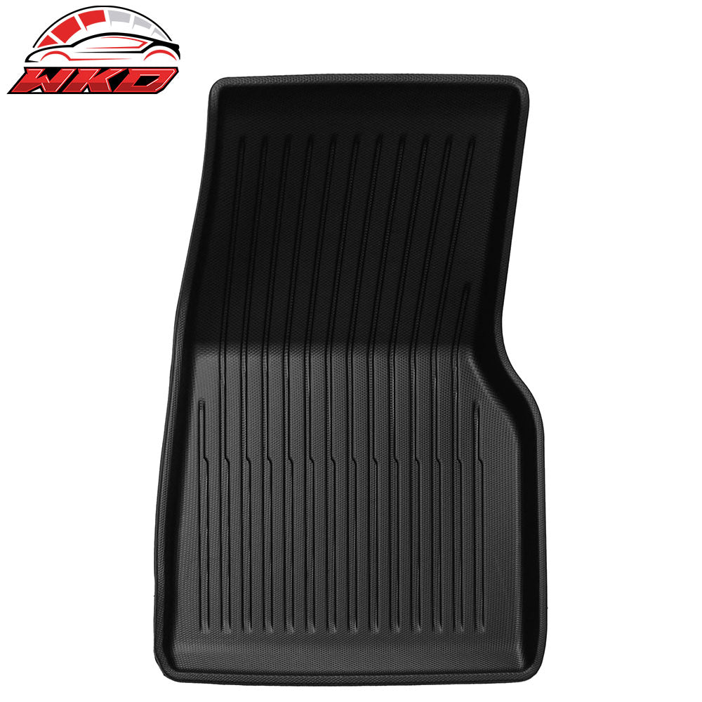 Fits 2026 Tesla Model Y Juniper 5/7 Seats 1st & 2nd Rows TPE 3D Floor Cargo Mats