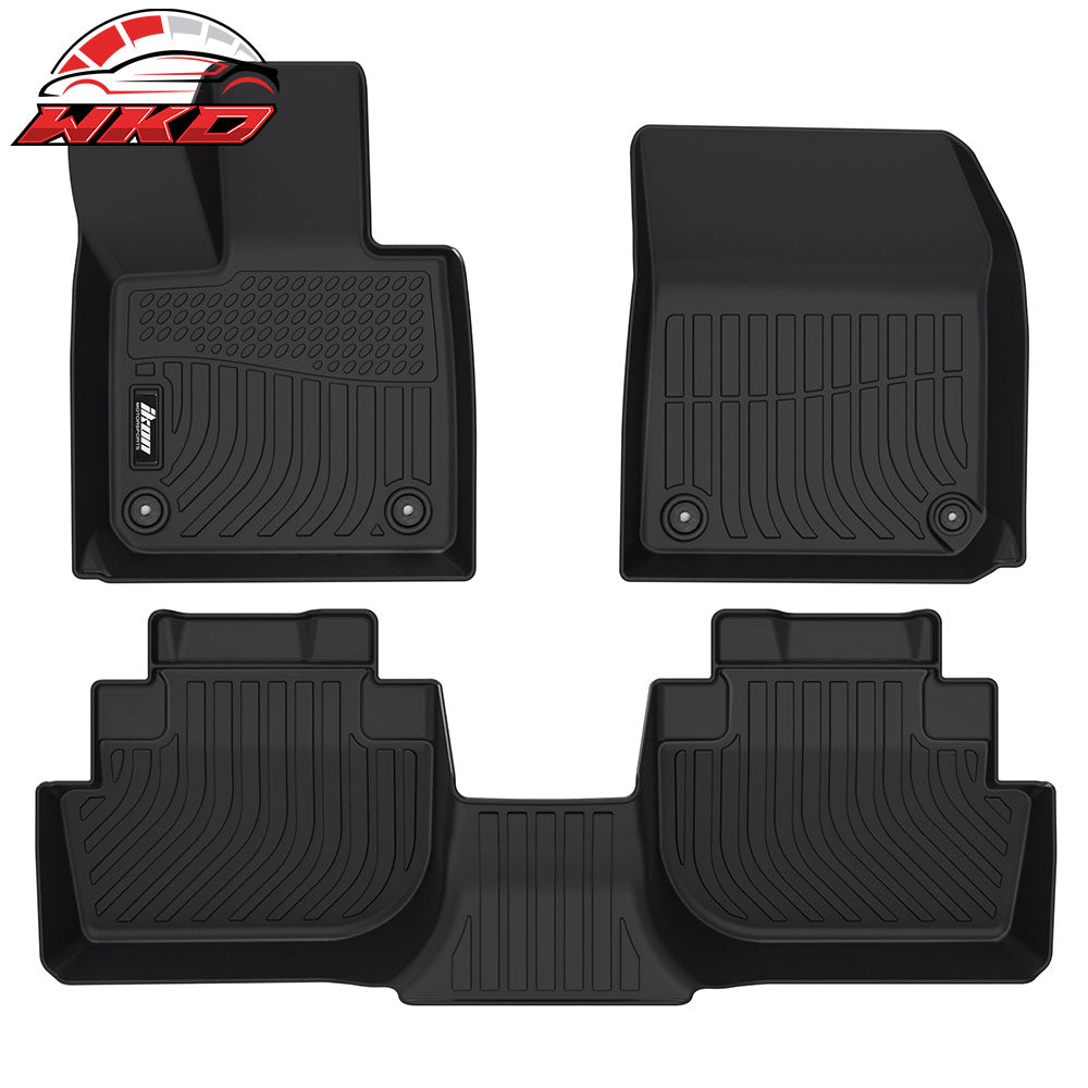 2023-25 VinFast VF8 3D Molded TPE Floor Mats Front 2nd Row Liner Guard 3PCS | Wholesale