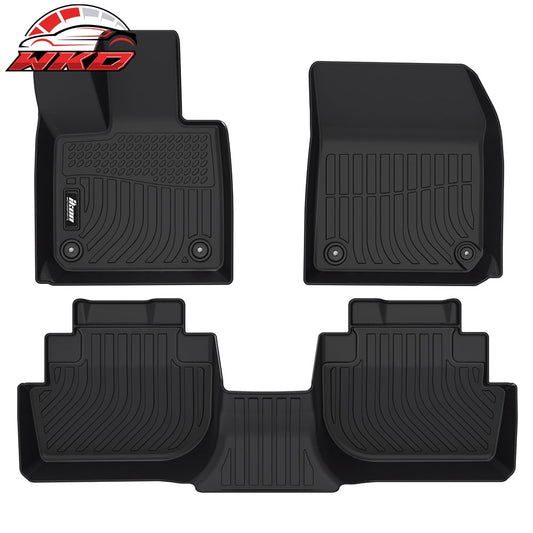 2023-26 VinFast VF8 3D Molded TPE Floor Mats Front 2nd Row Liner Guard 3PCS | Wholesale