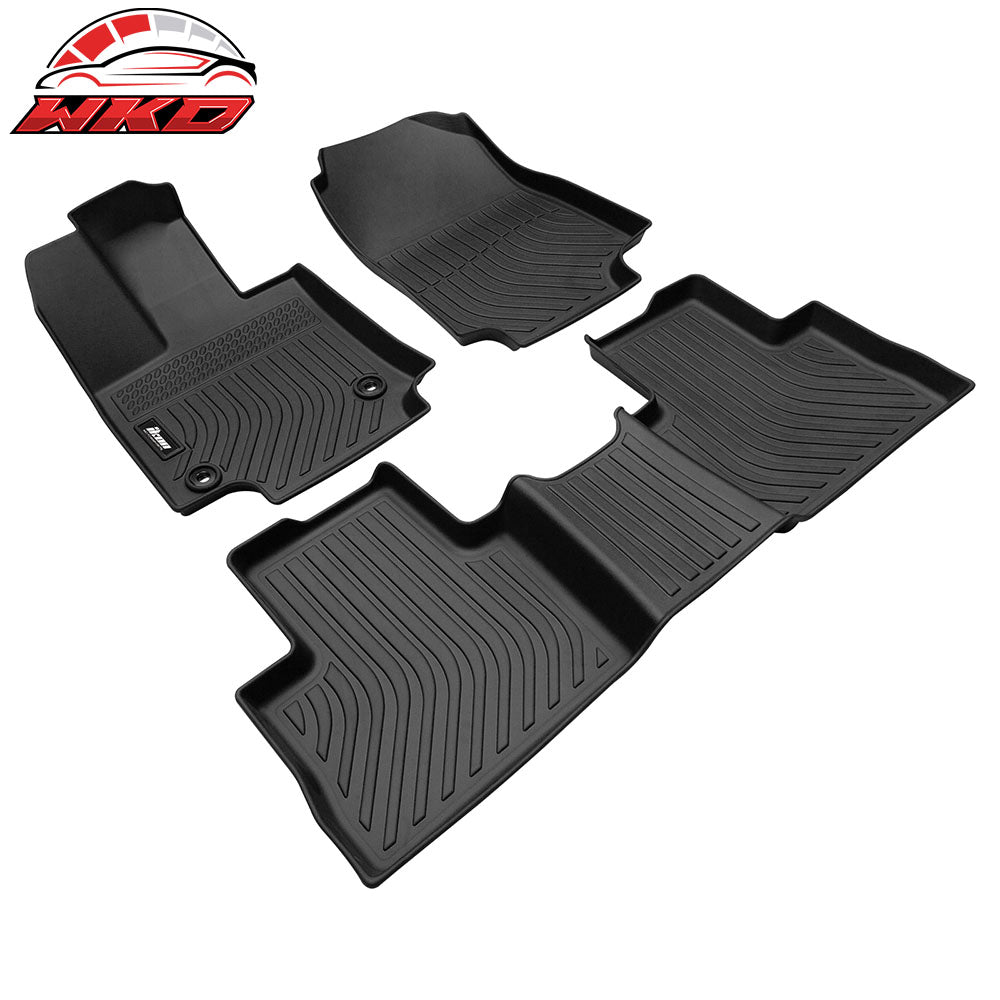 Fits 19-25 Toyota RAV4 All Weather Season Floor Mats 3D Molded Carpets 3PCS Set