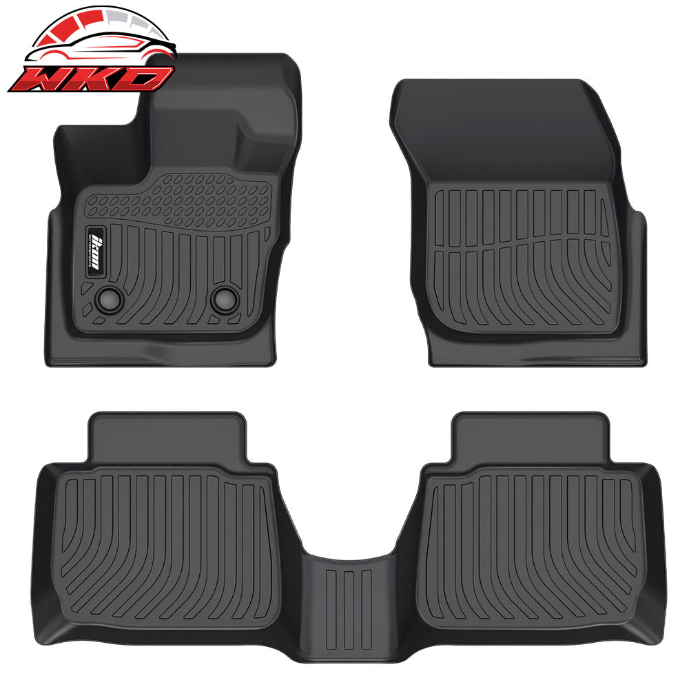 17-20 Ford Fusion & Lincoln MKZ All Weather 3D TPE Floor Mats Liner Carpets | Wholesale