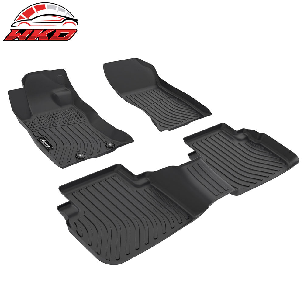 Fits 19-24 Subaru Forester 3D Floor Mats Carpets All Season Liner TPE 3PCS Set