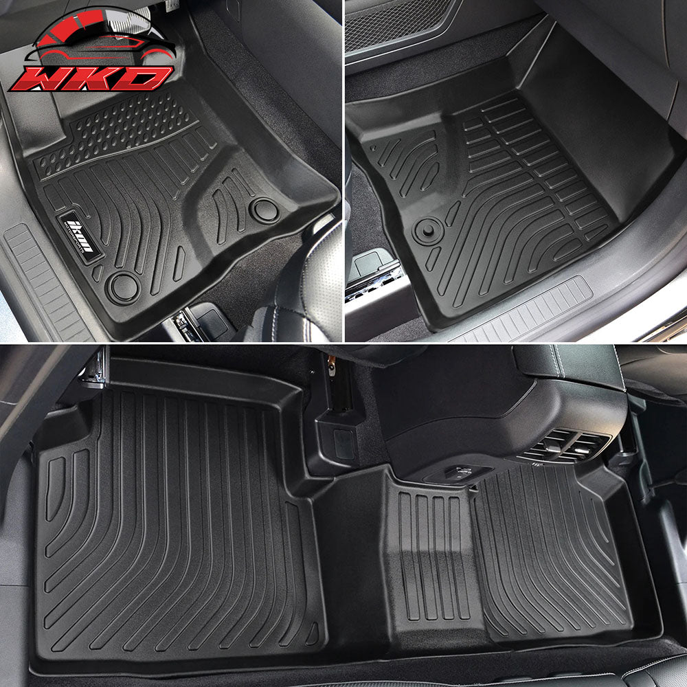 Fits 20-25 Ford Escape 3D Floor Mats 1st 2nd Row All Weather Carpet Liners - TPE