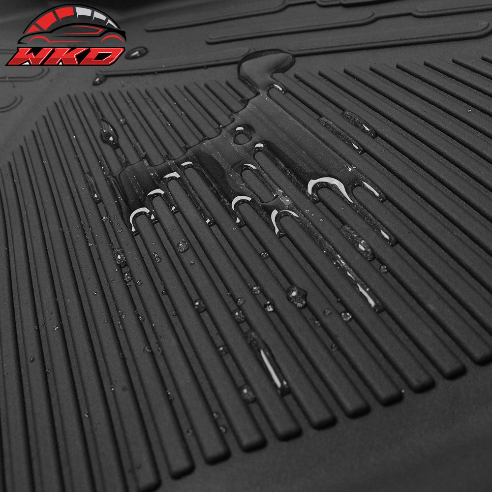 Fits 21-25 Ford Bronco All Weather 3D Molded Front Rear Floor Mats Carpets TPE