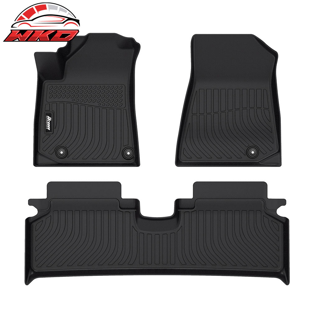 23-25 Kia Niro EV Floor Mats All Weather TPE 3D Carpets Liner Guard 3PC Set | Wholesale