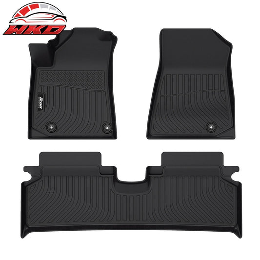 23-26 Kia Niro EV Floor Mats All Weather TPE 3D Carpets Liner Guard 3PC Set | Wholesale