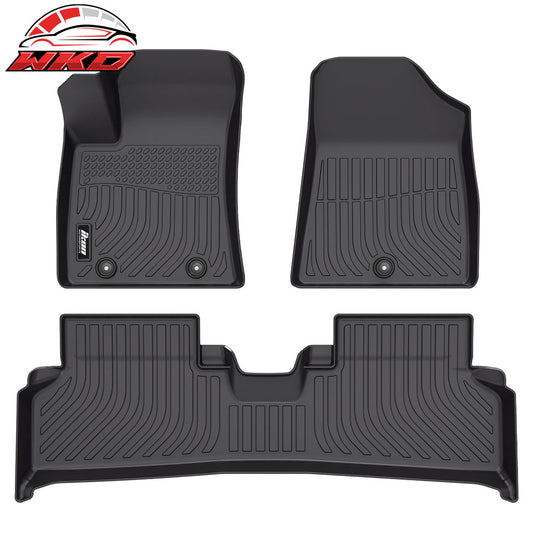 24-25 Hyundai Kona Electric Non-Slip 3D Floor Mats All Weather TPE Carpet | Wholesale
