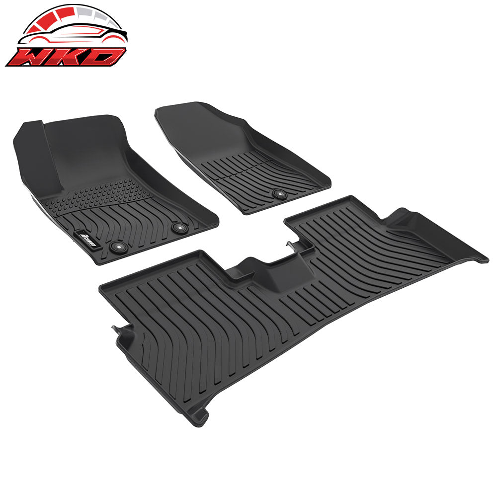 Fits 24-25 Hyundai Kona Electric Non-Slip 3D Floor Mats All Weather TPE Carpet