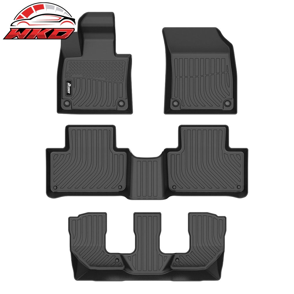 16-26 Volvo XC90 7-Seat Anti-Slip Floor Mats All Weather TPE Carpet 4PCS | Wholesale