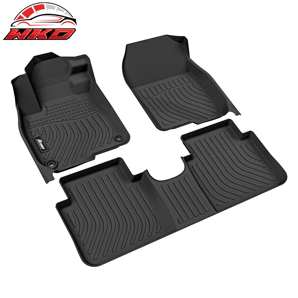 Fits 17-22 Honda CR-V Heavy Duty Floor Mats 3D Molded Carpet Liner Protector TPE