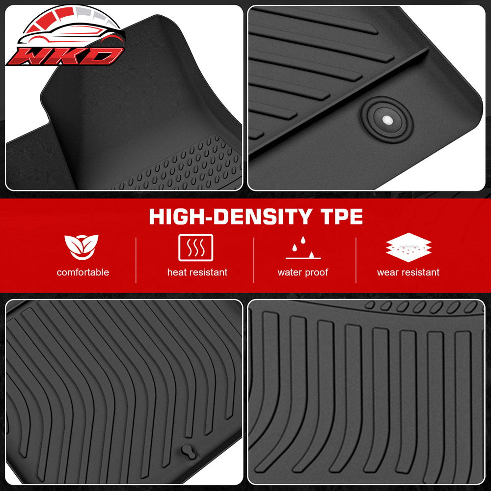Fits 22-24 Hyundai Ioniq 5 Limited Heavy Duty Floor Mats 3D Carpet Liner TPE